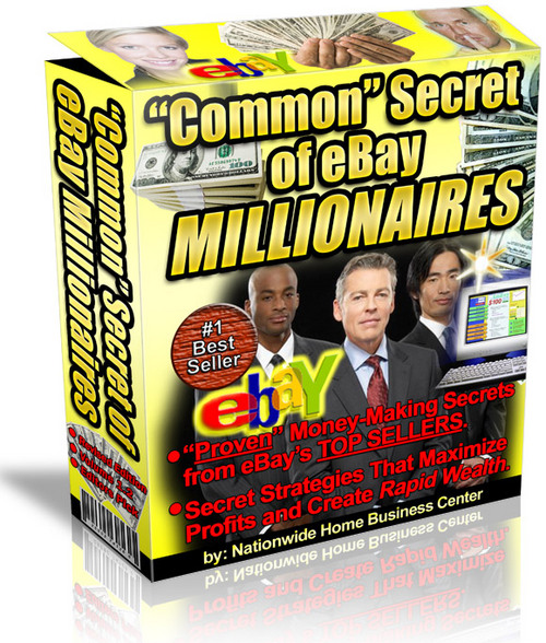 Product picture Common Secret Of eBay Millionaires! 