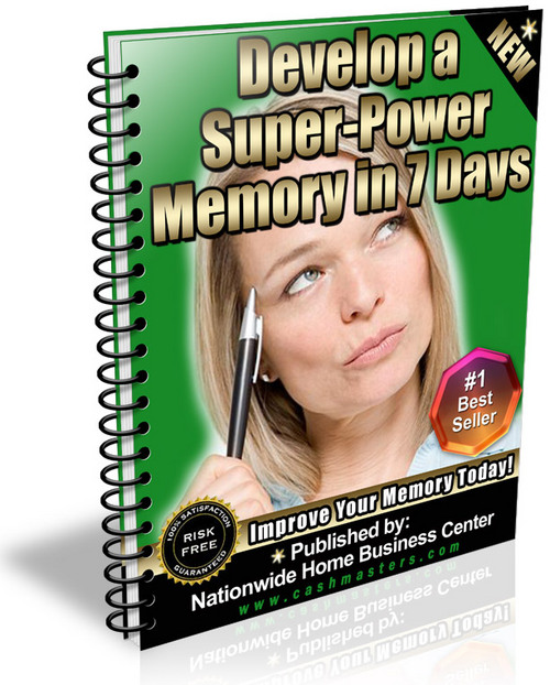 Product picture Develop A Super-Power Memory In 7 Days 