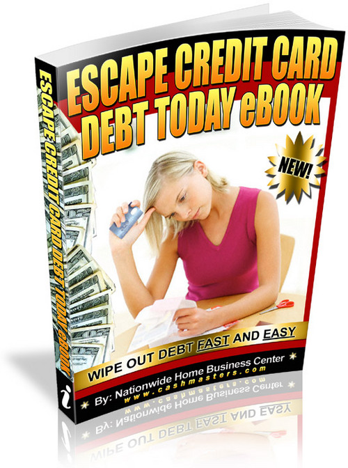 Product picture Escape Credit Card Debt Today 
